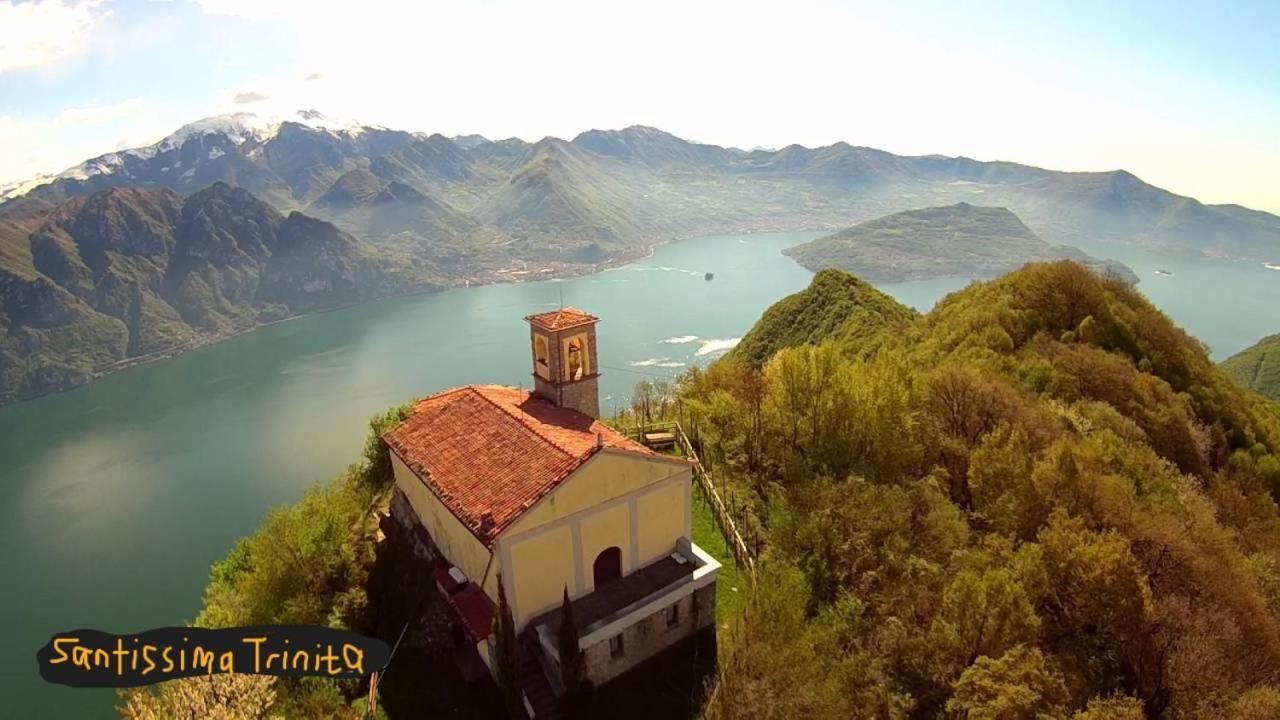Вилла Hiking Escape Parzanica Экстерьер фото